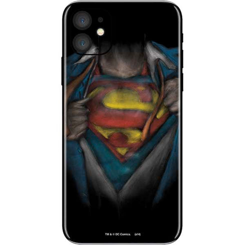 DC Comics Superman Pastel Art iPhone 11 Skin